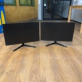 1148560-1 2 computer monitors 27" Samsung F27T370FWR