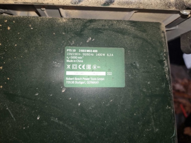 992218-4 Table circular saw / splitting saw Bosch PTS 10