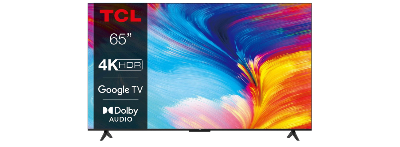 1146377-2 65" 4K Ultra HD TV with Google TV TCL 65P635