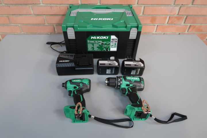1149424-1 Tool kit HiKOKI KC18DBSL with 18V 2 x 5.0 Ah batteries & charger