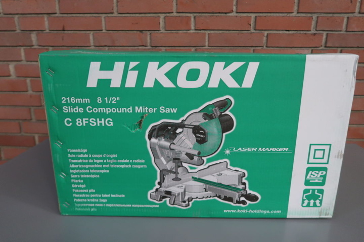 1149443-1 Miter and miter saw HiKOKI C8FSHG with saw blade