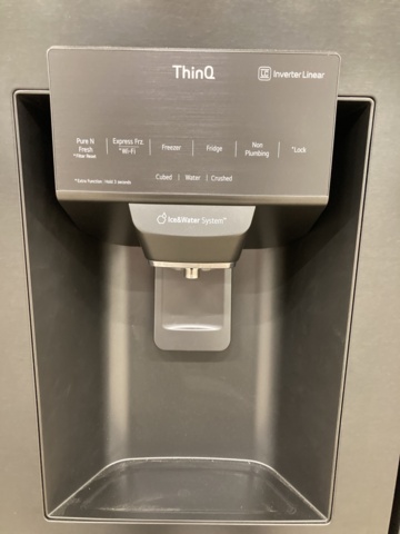 1149309-7 Combined fridge & freezer with door in door LG GSX961MCCZ