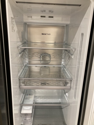 1149309-15 Combined fridge & freezer with door in door LG GSX961MCCZ