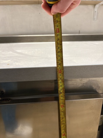 1051655-11 Cooling bench with 3 doors, cooling trough & accessories - Kema