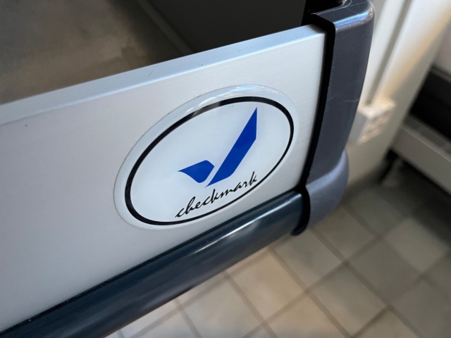 1153800-6 Cash counter with cash register and Checkmark conveyor belt