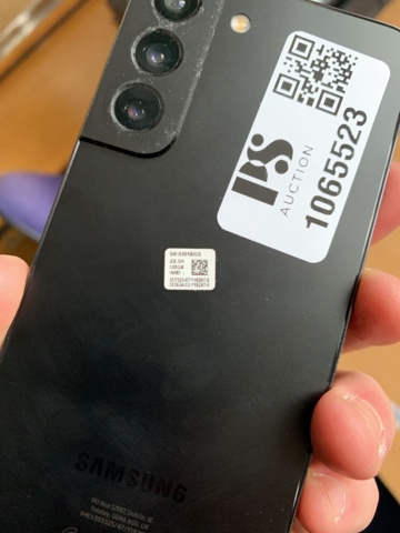 1065523-2 Samsung Galaxy S22 SM-S901B 128GB Phantom Black