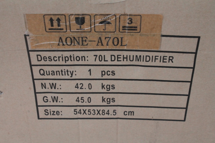 1142045-2 Condensation dehumidifier A-ONE 70l