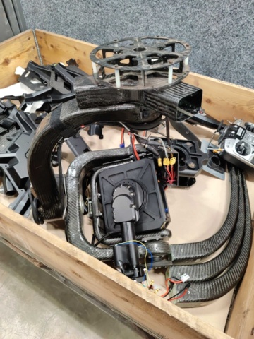 1142410-4 Stabilization system for cameras and drone equipment