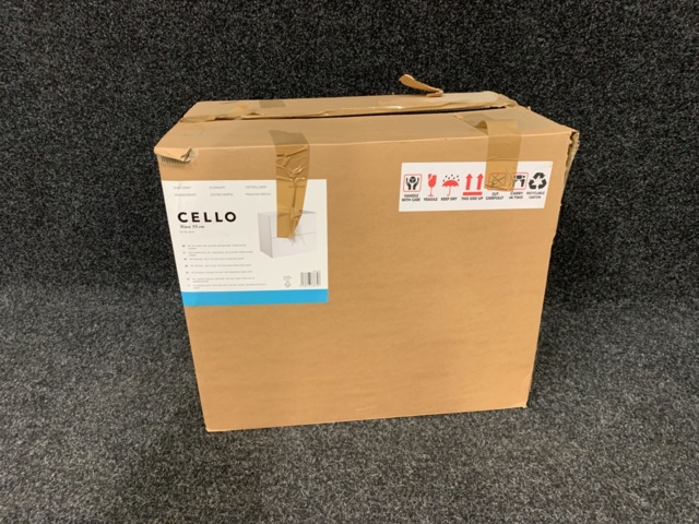 1149680-2 Tvättställsskåp Cello Wave vit 59cm