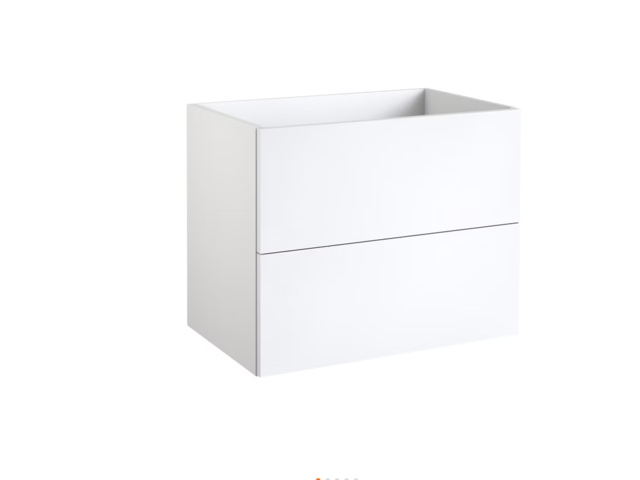 1149680-1 Tvättställsskåp Cello Wave vit 59cm