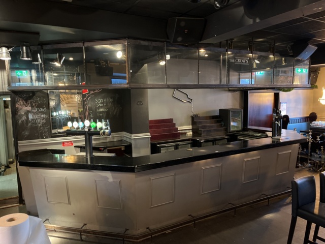 1067193-2 Bar counter and bar overhang for demoting and more