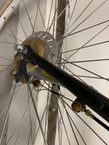 1065556-5 Men's bicycle Skeppshult 28" with 7 gears (REPAIR OBJECT)