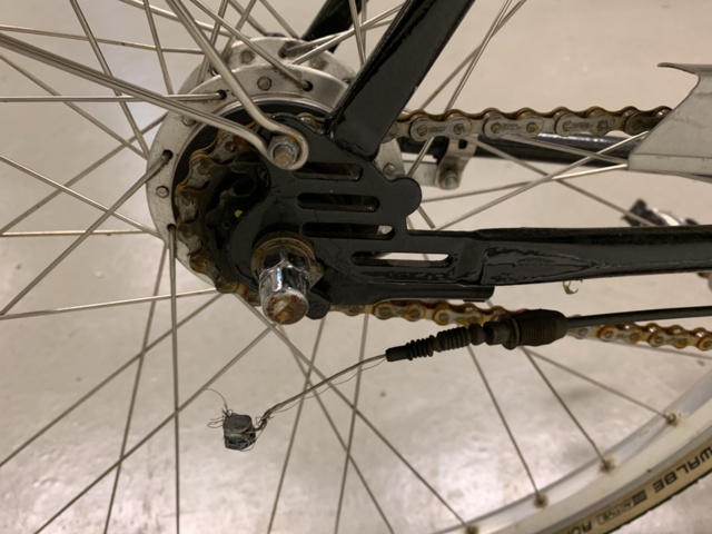 1065556-7 Men's bicycle Skeppshult 28" with 7 gears (REPAIR OBJECT)