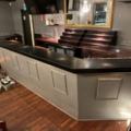 1067243-2 Bar counter with shelves for dismantling
