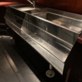 1067243-3 Bar counter with shelves for dismantling