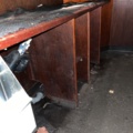1067243-6 Bar counter with shelves for dismantling
