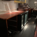 1067243-7 Bar counter with shelves for dismantling