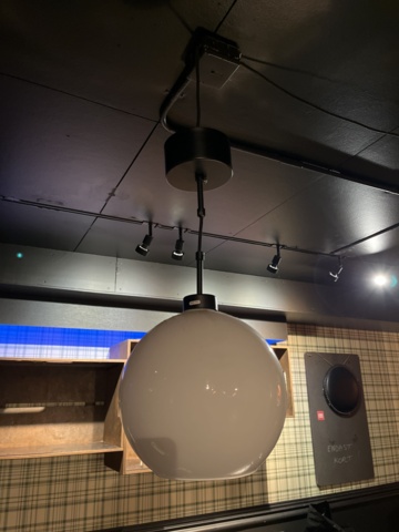 1067255-4 Bar counter with sink and shelves for dismantling