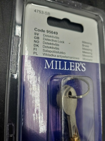 1154627-2 20 detective locks Millers - Shipping included