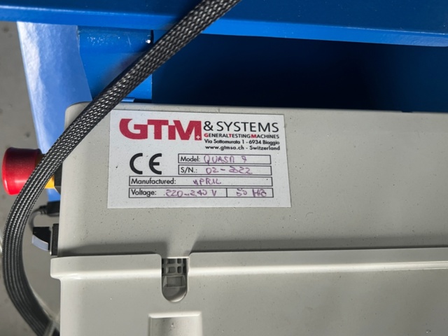 1117014-9 Shock absorption test machine GTM MAU 1006
