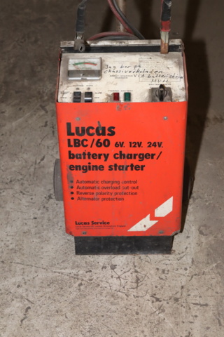 1154913-2 Battery charger Lucas, 6, 12, 24 Volt, used