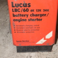 1154913-3 Battery charger Lucas, 6, 12, 24 Volt, used
