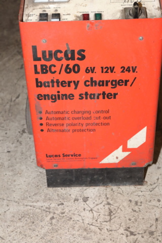 1154913-3 Battery charger Lucas, 6, 12, 24 Volt, used