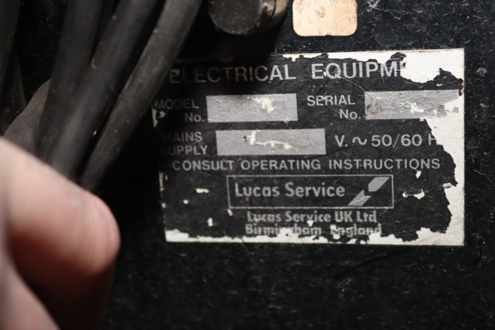 1154913-5 Battery charger Lucas, 6, 12, 24 Volt, used