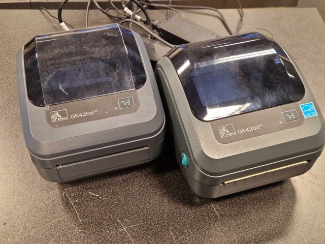 1154009-1 Label printer 2 Zebra GK420d