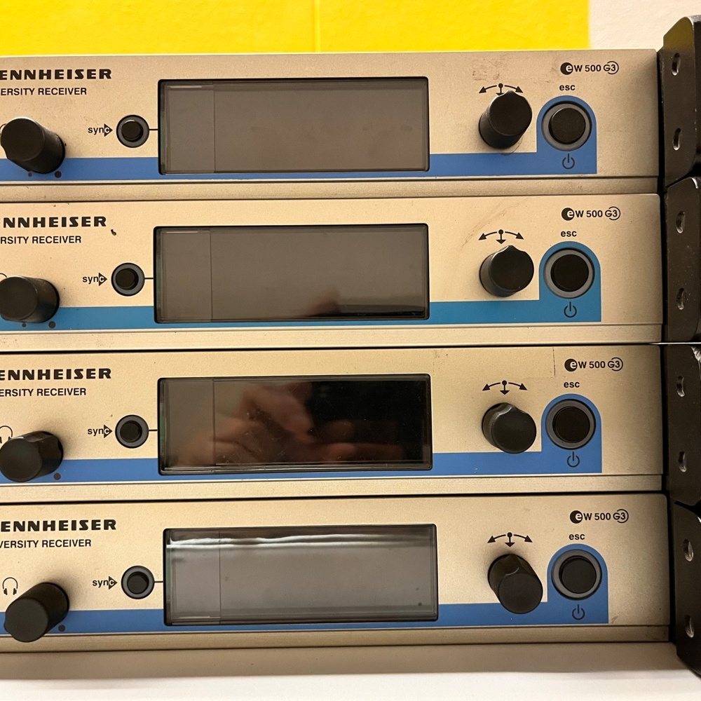 Sennheiser Wireless microphone system type EW500-G3 16 pcs | PS