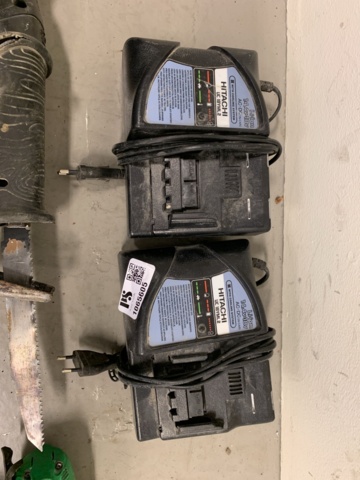 1065605-9 Collection of Cordless Hand Tools & Accessories - Hitachi