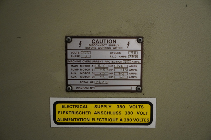 1030578-14 Support lathe Harrison M600 + Accessories