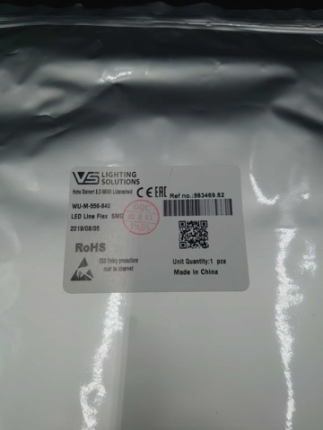 1133097-2 Ledlab 11.6 meter LED Line Flex SMD, Indoor 5m 10.8 W/m - Shipping included