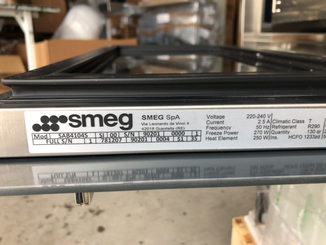 1134442-9 Smeg blast chiller SAB4104S