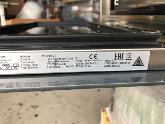 1134442-10 Smeg blast chiller SAB4104S