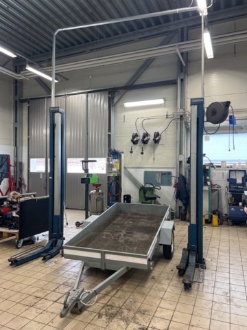 1117020-1 2-Pillar lift Nussbaum 2.30 SLE 3Ton - 2007