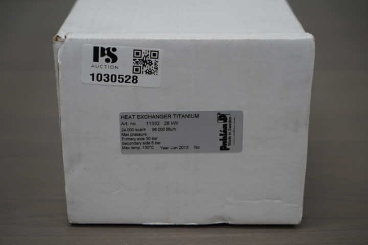 1030528-3 Phalén titanium heat exchanger 28kW