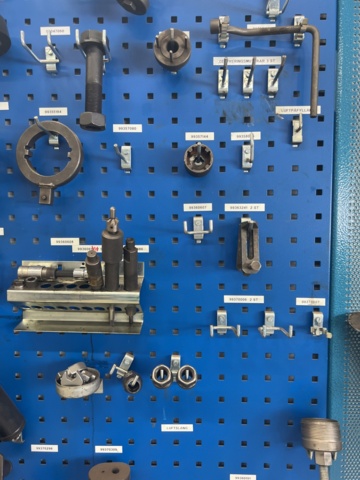 1117038-5 Tool boards with various special tools