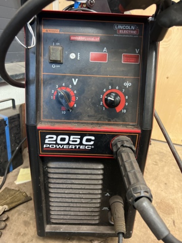 1117087-3 Welding semi-automatic - Lincoln Powertec 205C