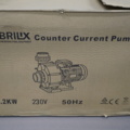1030548-6 Brilix Jet Stream 2.2kW pump, front panel & plunger filter