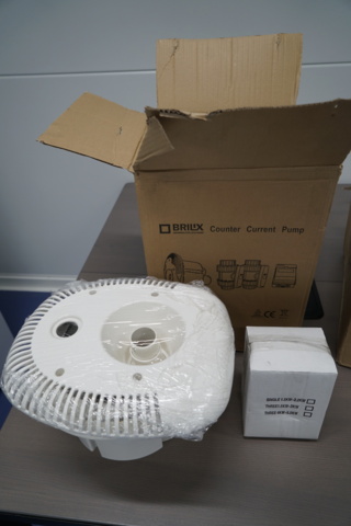 1030549-2 Brilix Jet Stream 2.2kW pump, front panel & plunger filter