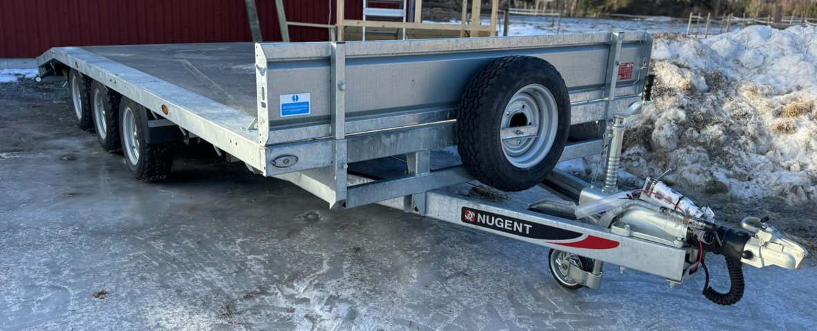 1138792-6 Beavertail Trailer, Nugent Beavertail B5523T -22