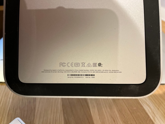 1155237-4 Apple iMac 21.5" (A1418)