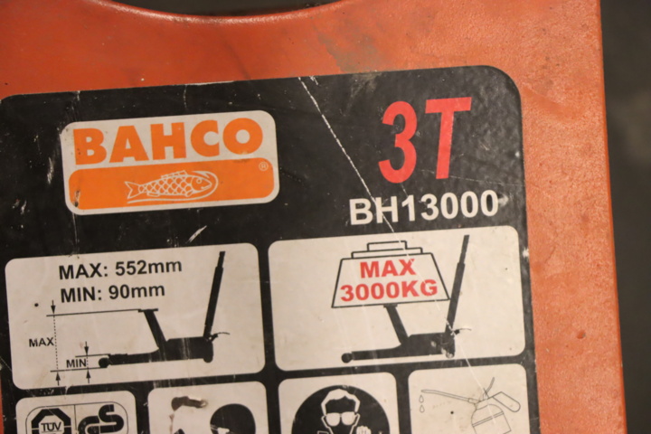 1139880-5 Garage jack Bahco BH13000 3ton