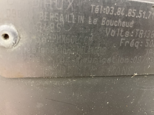 1120880-8 Mixer /Mixer Dadaux PMX 60L- CM