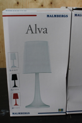1142051-2 2 table lamps Alva