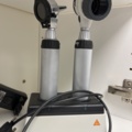 1131896-2 2 Otoscopes - Heine NT 200, Delta 20T & Beta 200