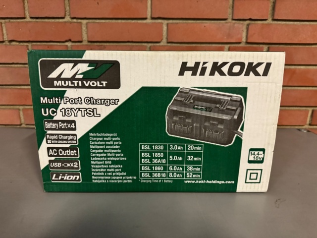 Battery charger HiKOKI UC18YTSL Multiport - PS Auction - We value 