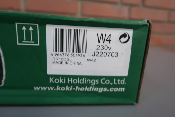 1158010-2 Tiger saw HiKOKI CR18DBL