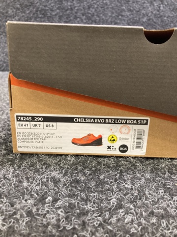 1155791-4 Safety shoe Helly Hansen Workwear Chelsea Evolution BRZ, Size 41